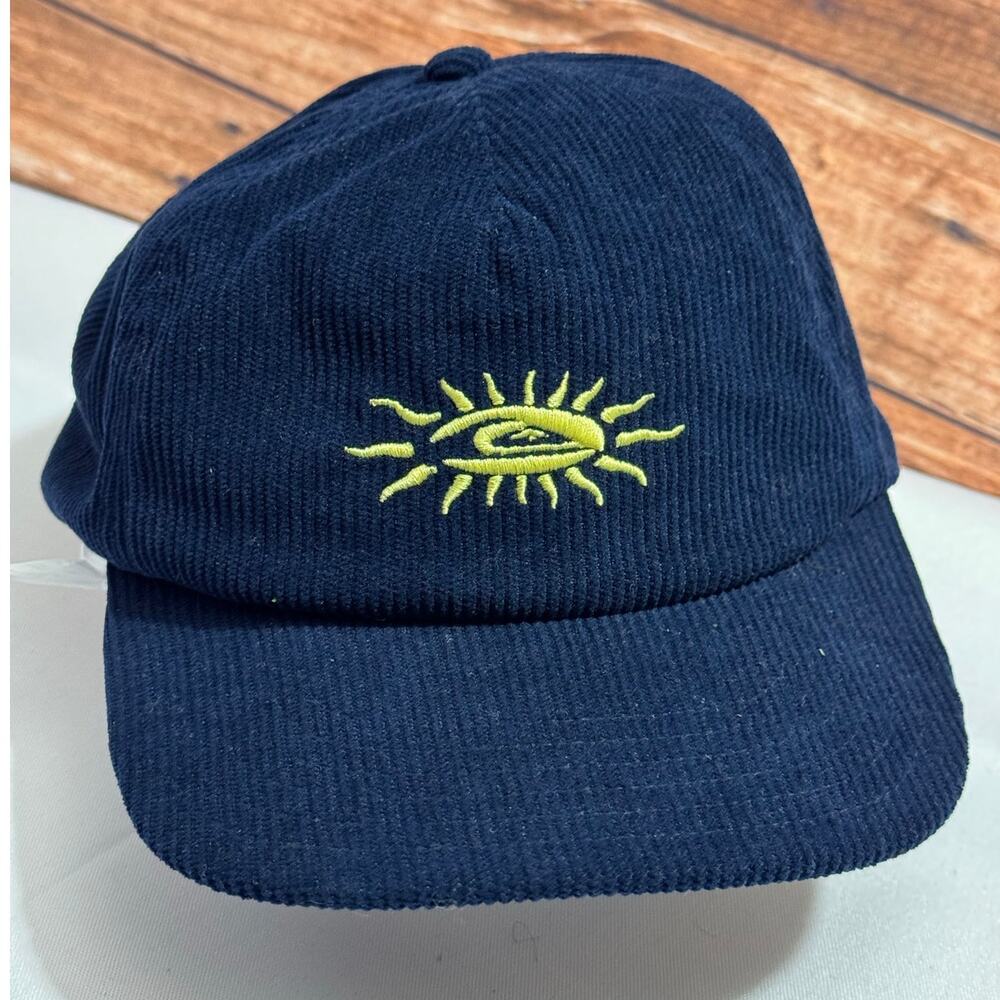 QUIKSILVER Men’s Corduroy Blue Sun Adjustable Hat